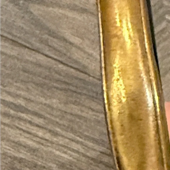 Elegant Gold Handheld Mirror